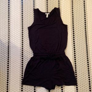 Daily Ritual Navy Romper Size XS